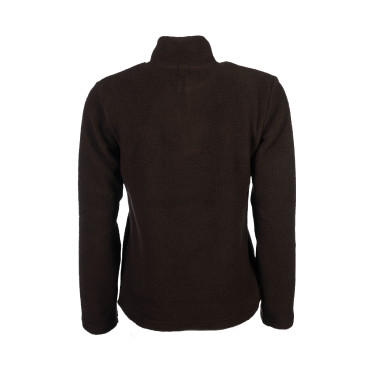 Kinderfleece trui Mia HKM Donkerbruin