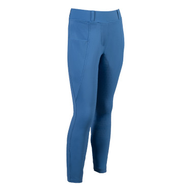 Legging Mia volledig siliconen zitvlak HKM Blauw
