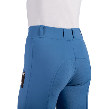 Legging Mia volledig siliconen zitvlak HKM Blauw