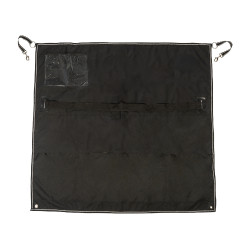 Boxgordijn Team HKM 130 x 120 cm Zwart Boxgordijn Team HKM 130 x 120 cm Zwart