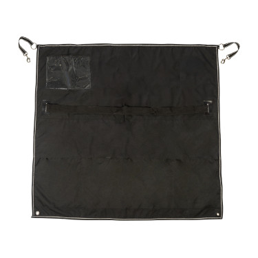 Boxgordijn Team HKM 130 x 120 cm Zwart Boxgordijn Team HKM 130 x 120 cm Zwart