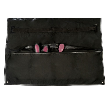 Boxgordijn Team HKM 130 x 120 cm Zwart Boxgordijn Team HKM 130 x 120 cm Zwart
