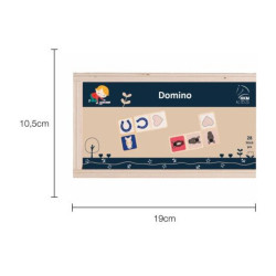 Domino HKM Gevlekt Beige Domino HKM Gevlekt Beige