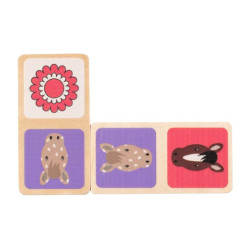 Domino HKM Gevlekt Beige Domino HKM Gevlekt Beige