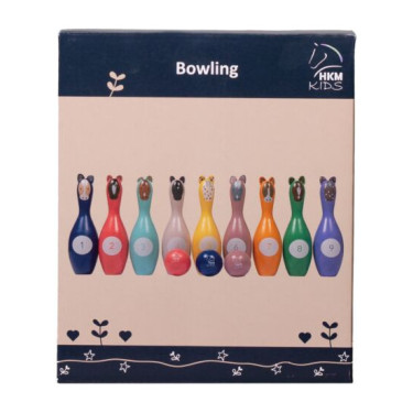 Bowling HKM Gevlekt Beige Bowling HKM Gevlekt Beige