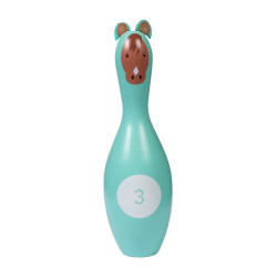 Bowling HKM Gevlekt Beige Bowling HKM Gevlekt Beige