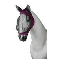Anti-insectenmasker Soft Stretch Horze Donkerrood Anti-insectenmasker Soft Stretch Horze Donkerrood