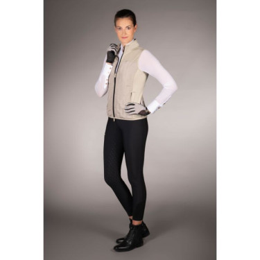 Dames bodywarmer Lauria Garrelli Limone Grijs / beige Dames bodywarmer Lauria Garrelli Limone Grijs / beige
