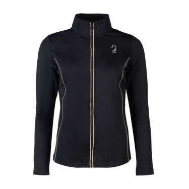 Lauria Garrelli Limone dames sweatvest met rits Zwart