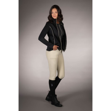 Lauria Garrelli Limone dames sweatvest met rits Zwart