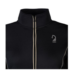 Lauria Garrelli Limone dames sweatvest met rits Zwart