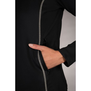 Lauria Garrelli Limone dames sweatvest met rits Zwart