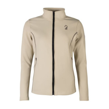 Lauria Garrelli Limone dames sweatvest met rits Grijs / beige