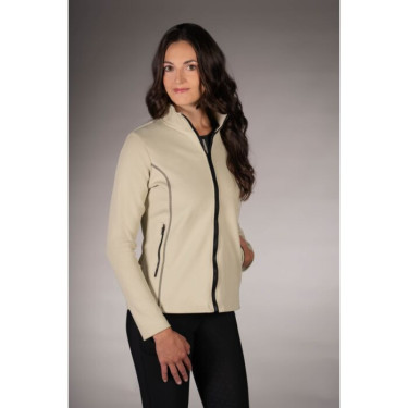 Lauria Garrelli Limone dames sweatvest met rits Grijs / beige