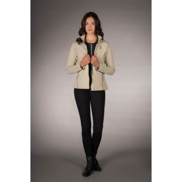 Lauria Garrelli Limone dames sweatvest met rits Grijs / beige