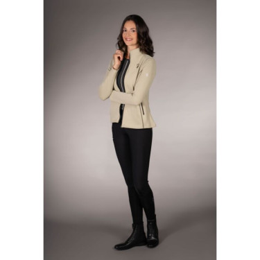 Lauria Garrelli Limone dames sweatvest met rits Grijs / beige