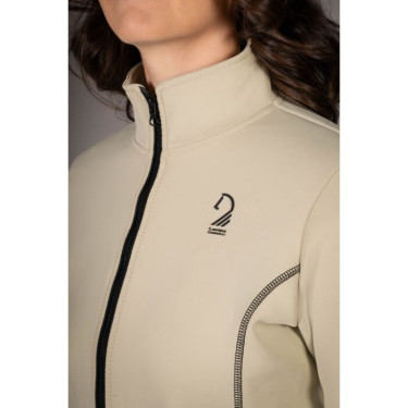 Lauria Garrelli Limone dames sweatvest met rits Grijs / beige