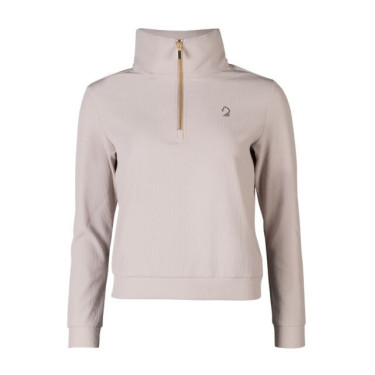 Sweater Lauria Garrelli Limone dames Grijs / beige