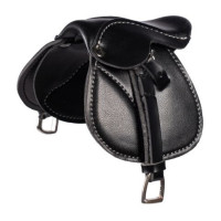 HKM Cuddle Horse zadel Zwart