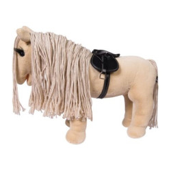 HKM Cuddle Horse zadel Zwart