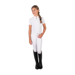 Wedstrijdpoloshirt HKM Amy dames Wit