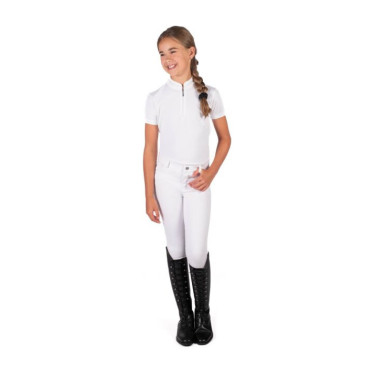Wedstrijdpoloshirt HKM Amy dames Wit