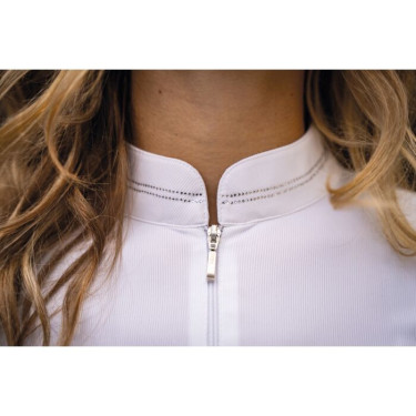Wedstrijdpoloshirt HKM Amy dames Wit
