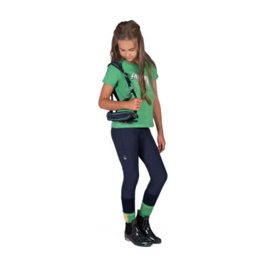 HKM Maui kinderrijbroek met fullseat van siliconen Diepblauw