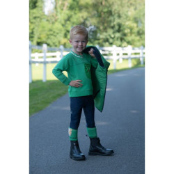 HKM Maui kinderrijbroek met fullseat van siliconen Diepblauw