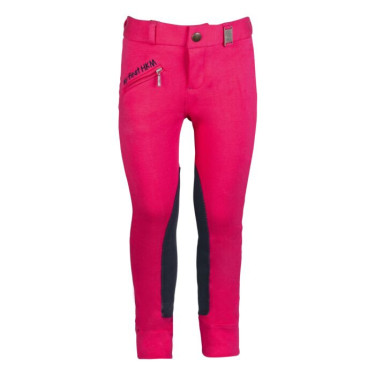 HKM kinderbroek My first Donkerroze / marineblauw