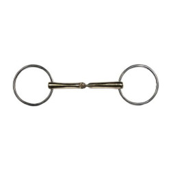 HKM Soft Contact trensbit 16 mm voor paardrijden
