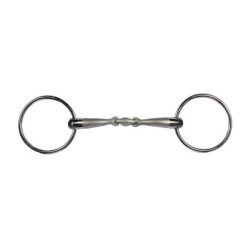 Paardrijbit dubbelgebroken HKM Soft Touch 14 mm | Equi-Clic Paardrijbit dubbelgebroken HKM Soft Touch 14 mm | Equi-Clic