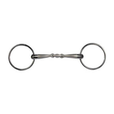 Paardrijbit dubbelgebroken HKM Soft Touch 14 mm | Equi-Clic Paardrijbit dubbelgebroken HKM Soft Touch 14 mm | Equi-Clic