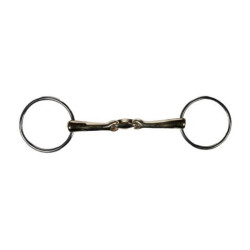 HKM Pro Balance dubbelgebroken bit 14 mm – paardensport HKM Pro Balance dubbelgebroken bit 14 mm – paardensport