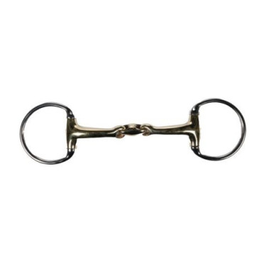 Paardenbit olivenschaar dubbelgebroken HKM Pro Balance
