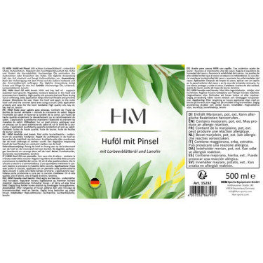HKM hoefolie in fles tegen uitdroging Wit