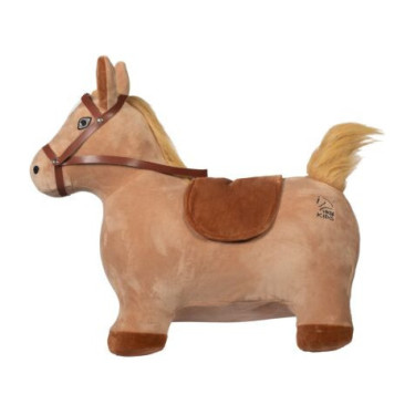 HKM springpaard kind Lichtbruin