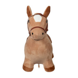 HKM springpaard kind Lichtbruin