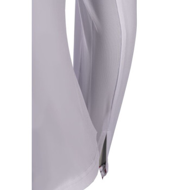 Wedstrijdpolo Hunter met lange mouwen HKM Wit