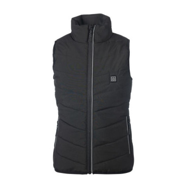 HKM Cuddle Style verwarmd kinderbodywarmer zonder batterij Zwart