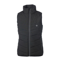 Verwarmd kinderbodywarmer Cuddle Style HKM Zwart