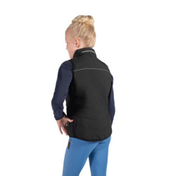 Verwarmd kinderbodywarmer Cuddle Style HKM Zwart
