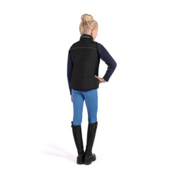 Verwarmd kinderbodywarmer Cuddle Style HKM Zwart