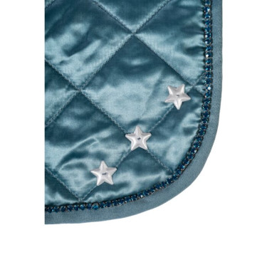 HKM Premium Hobby Horsing deken Turkoois Blauw
