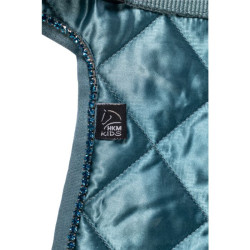 HKM Premium Hobby Horsing deken Turkoois Blauw