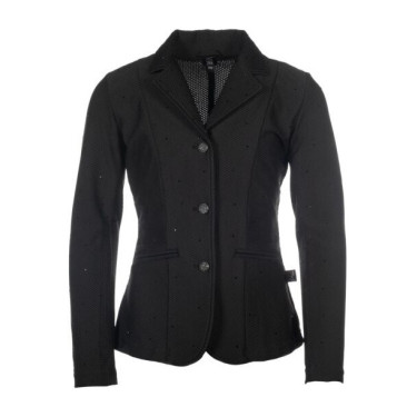 Wedstrijdjas HKM Crystal Kids Zwart