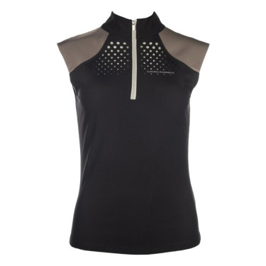 Top functioneel HKM Amalfi Zwart / taupe Top functioneel HKM Amalfi Zwart / taupe