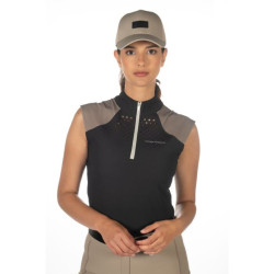 Top functioneel HKM Amalfi Zwart / taupe Top functioneel HKM Amalfi Zwart / taupe