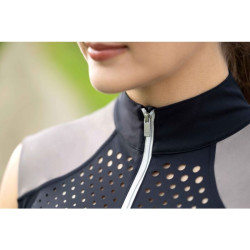 Top functioneel HKM Amalfi Zwart / taupe Top functioneel HKM Amalfi Zwart / taupe