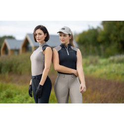 Top functioneel HKM Amalfi Zwart / taupe Top functioneel HKM Amalfi Zwart / taupe